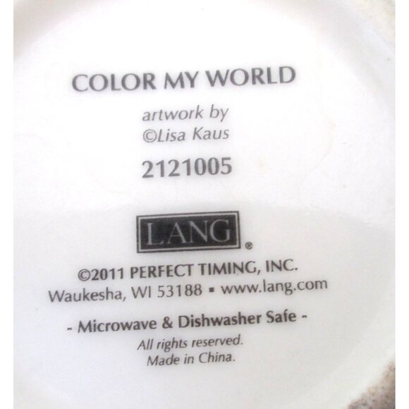 Lang The Early Birdy Gets The First Cup 16 oz Mug By Lisa Kaus - Picture 6 of 6